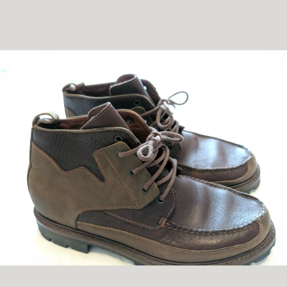 Cole Haan Ankle Boots Wmn Sz 8 M Lace-up Leather